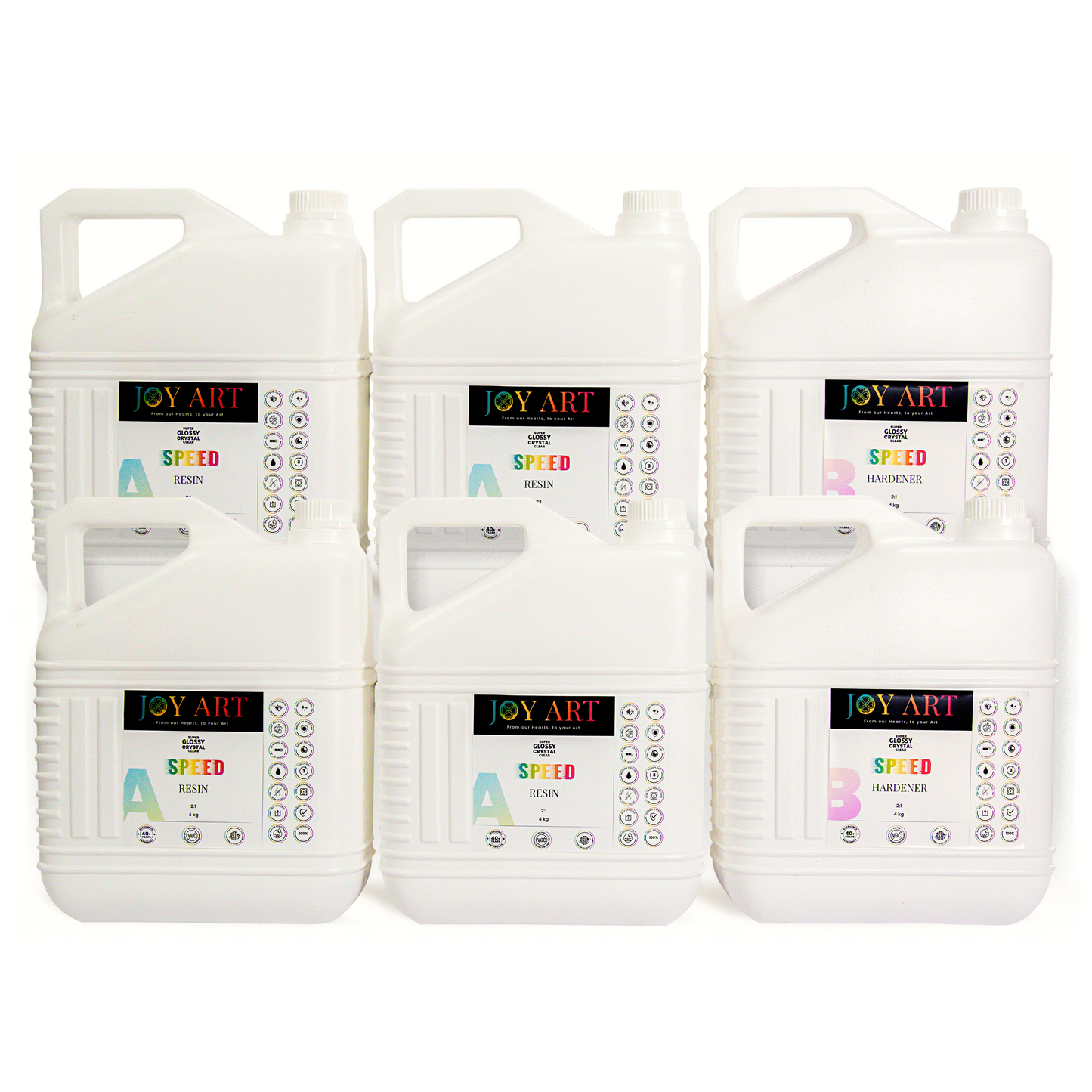 Joy Art Speed Resin 24 kg Kit