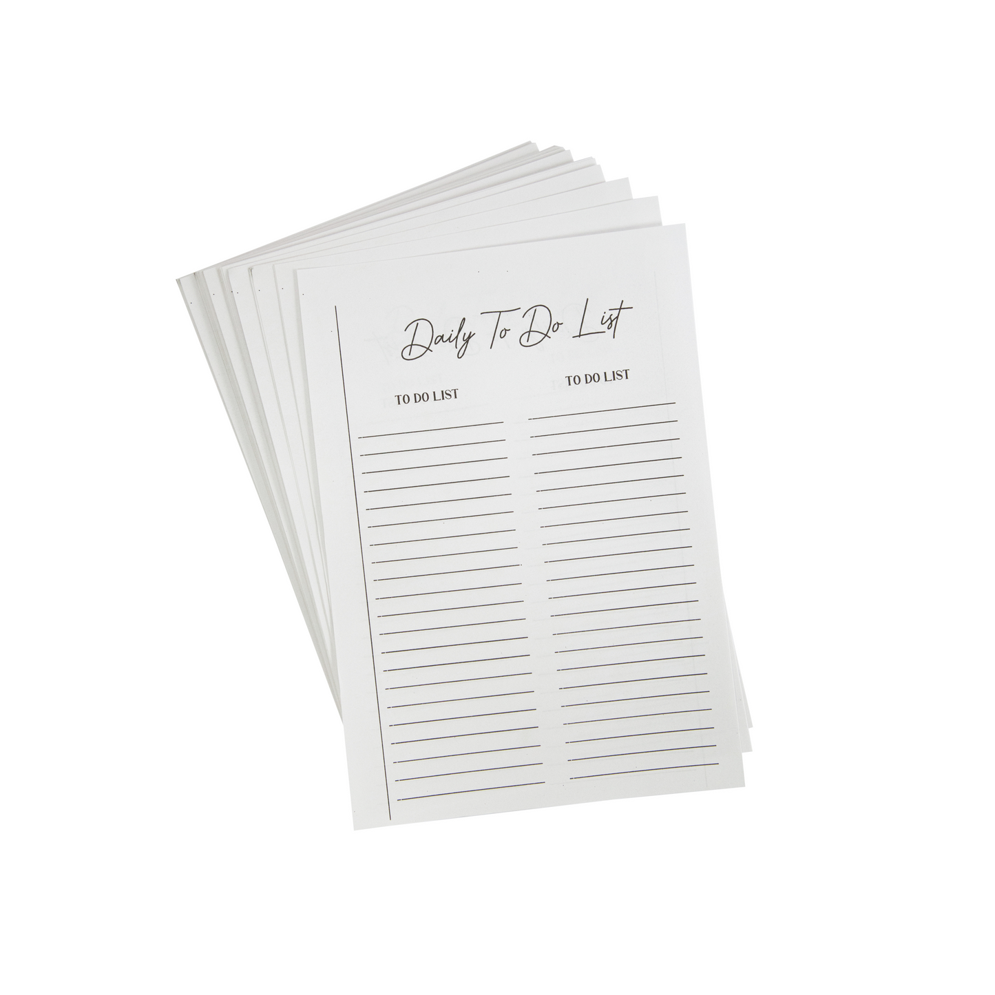 To do list Diary Pages - A5