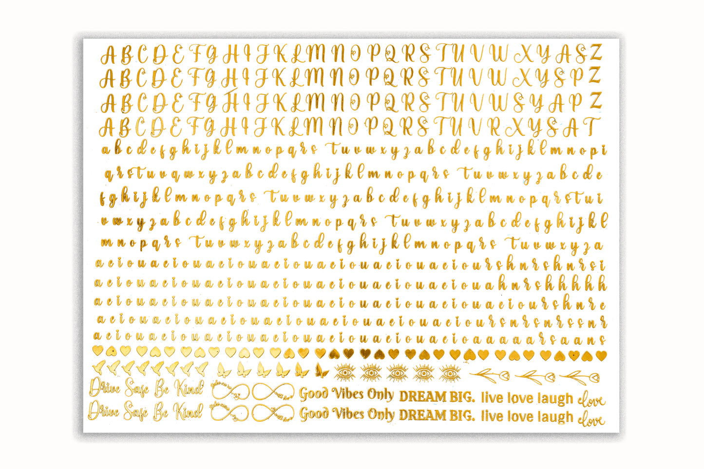 Alphabet Keychain- A5