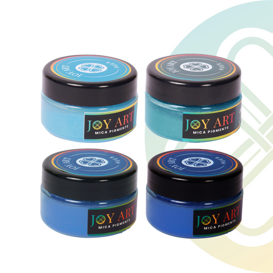 Joy Art Blue Bliss Mica Pigment - Set of 4 Pigments