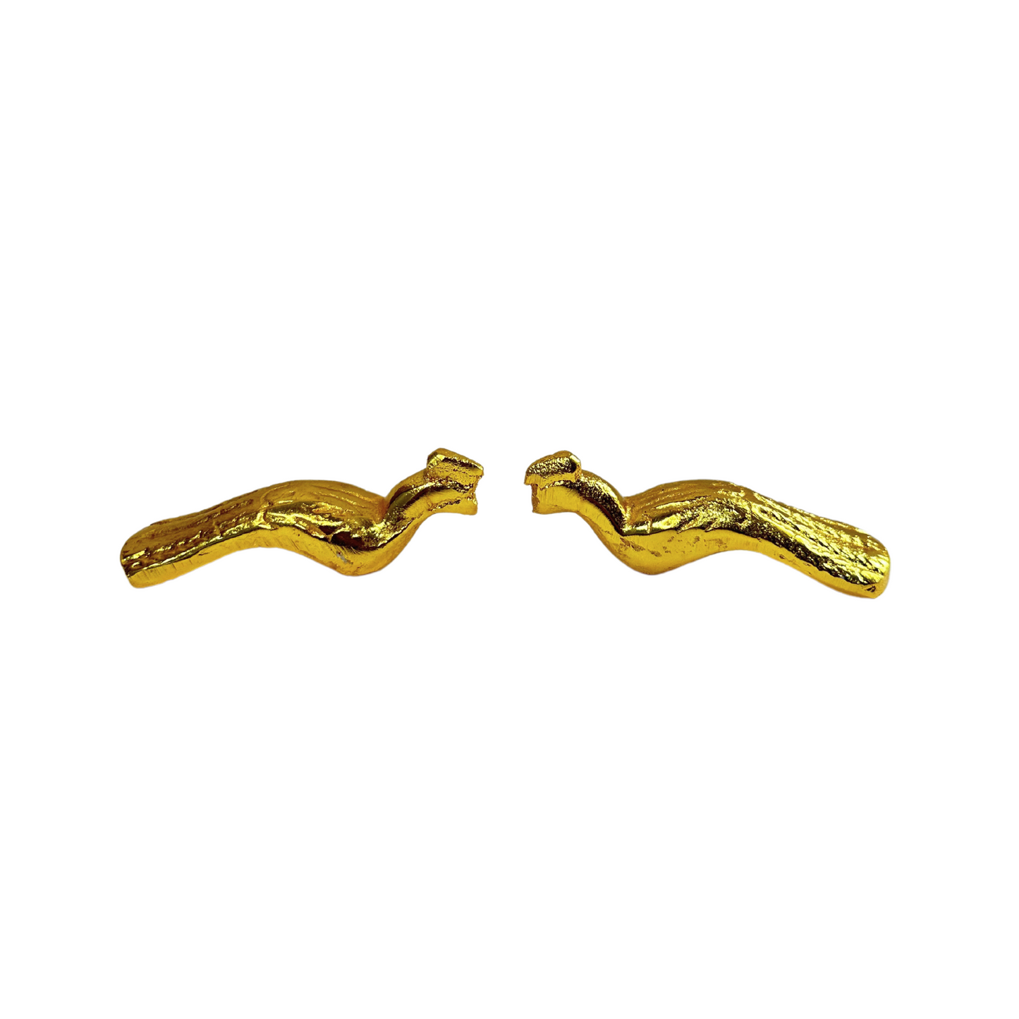 Peacock Metal Handles