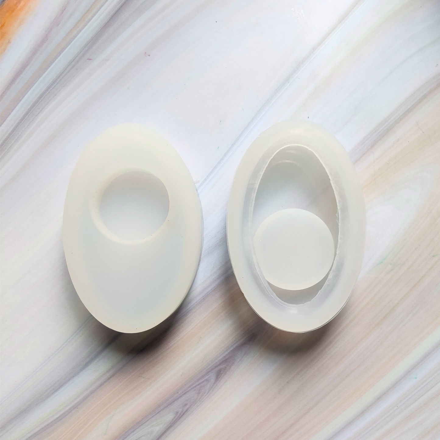 Oval T-Light Holder Mold