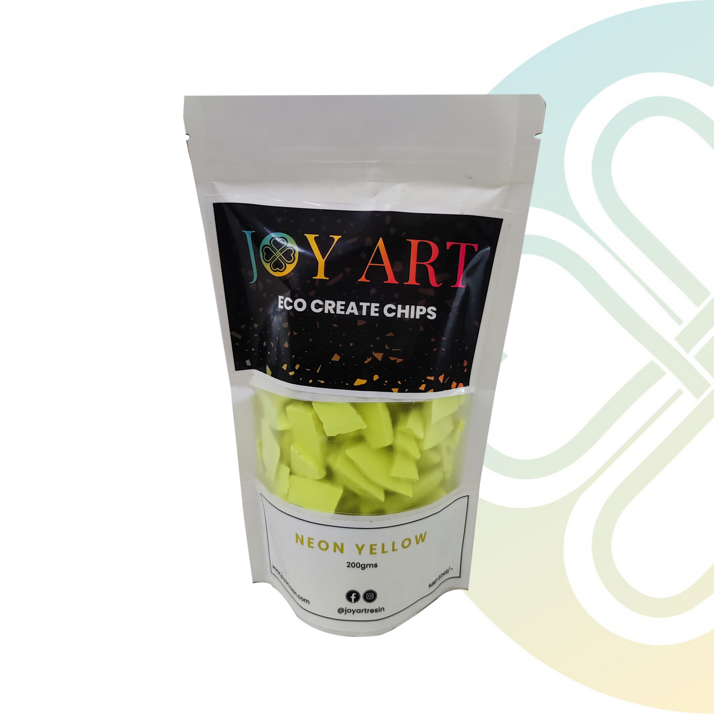 Joy Art Eco Create Chips - Neon Yellow
