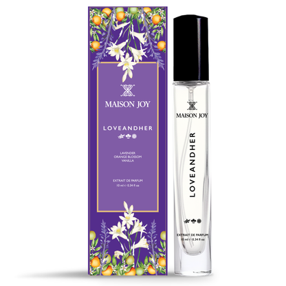 Loveandher | Long Lasting Luxury Clean Fragrance for Women | Extrait De Parfum | 10 ml