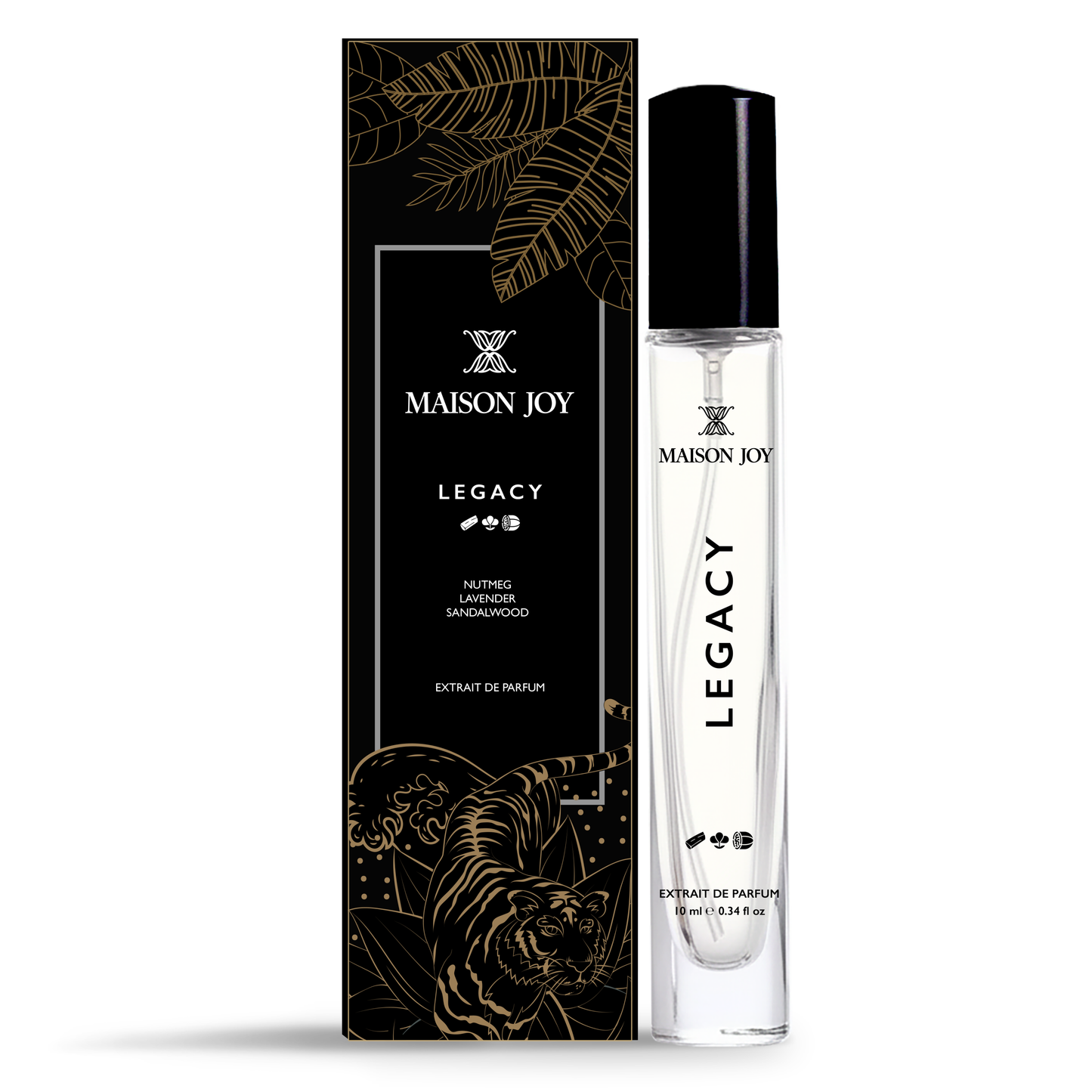 Legacy | Long Lasting Luxury Clean Fragrance for Men | Extrait De Parfum | 10 ml