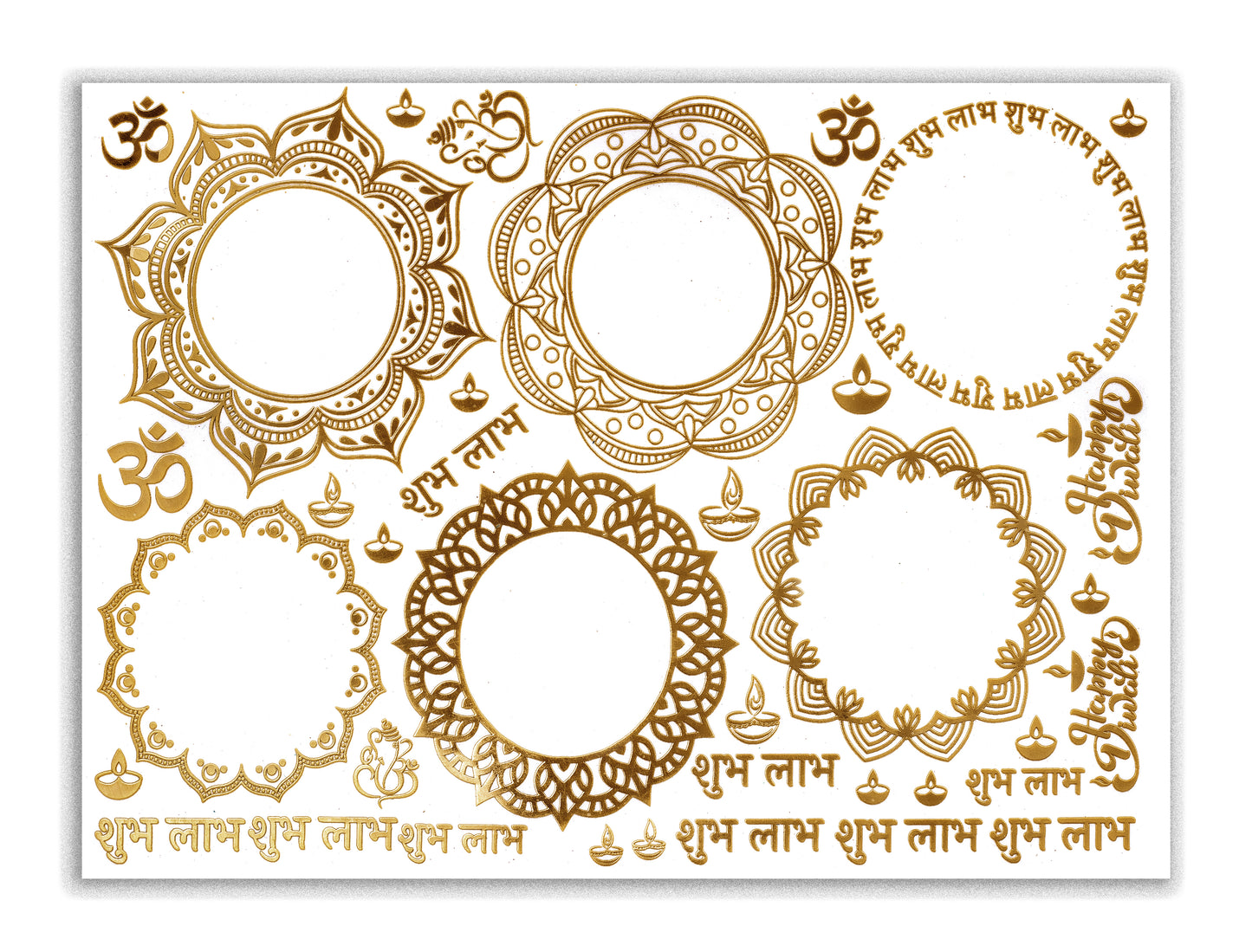 Diwali Mandala - A5