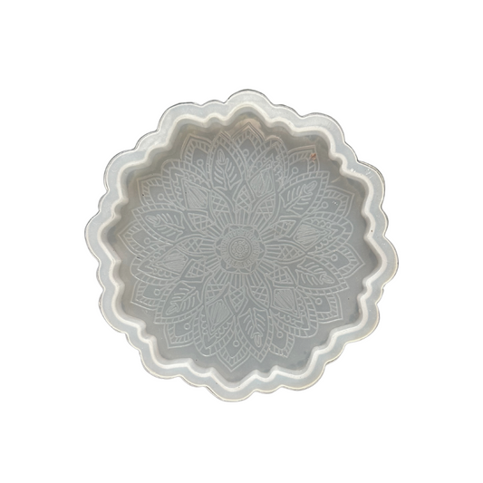 Mandala coaster Mold 5 inch