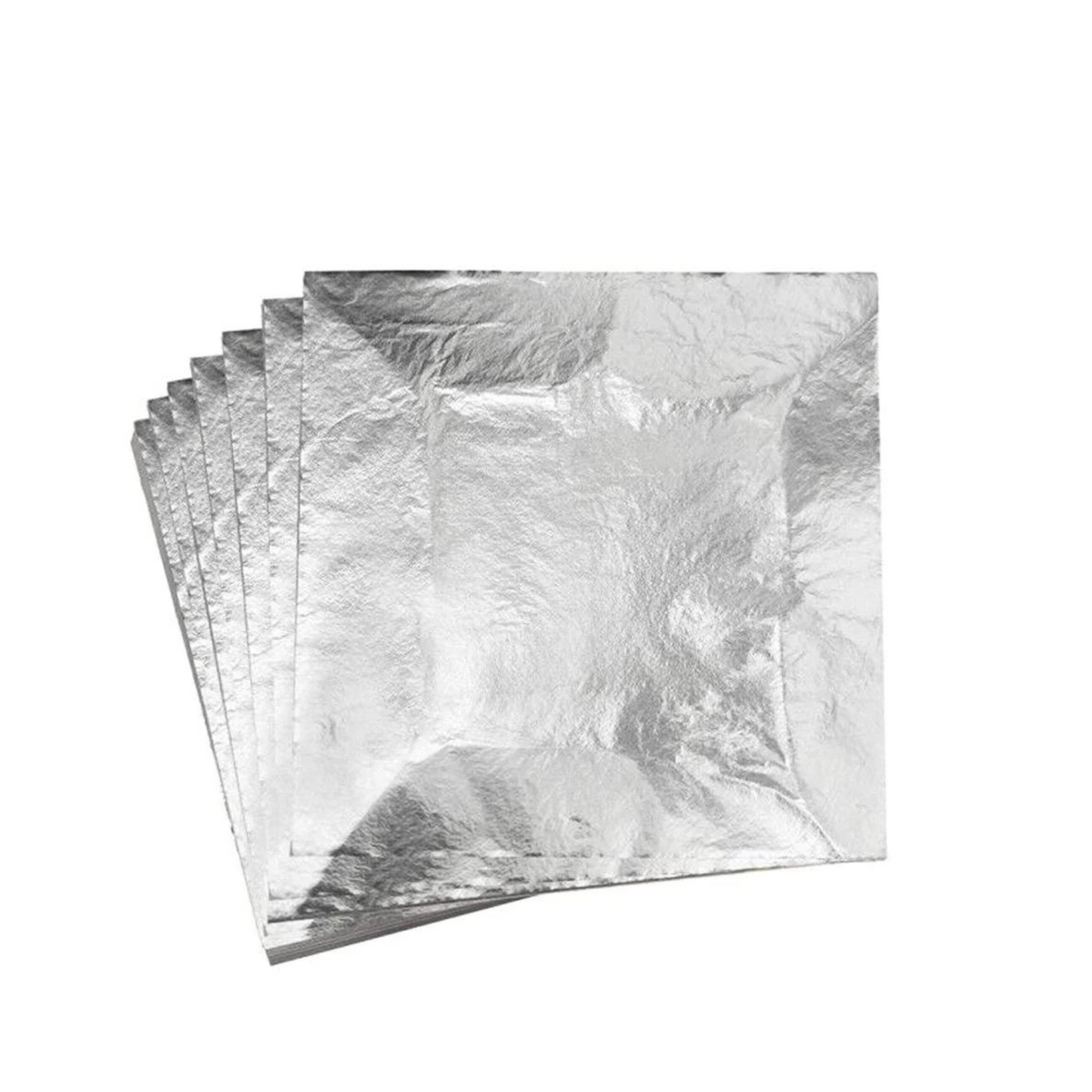 Metallic Silver Foil  - 10 sheets