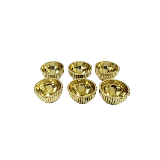 Gold Katori - Set of 6