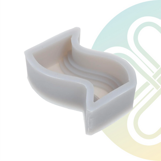 Waveform Candle Mold
