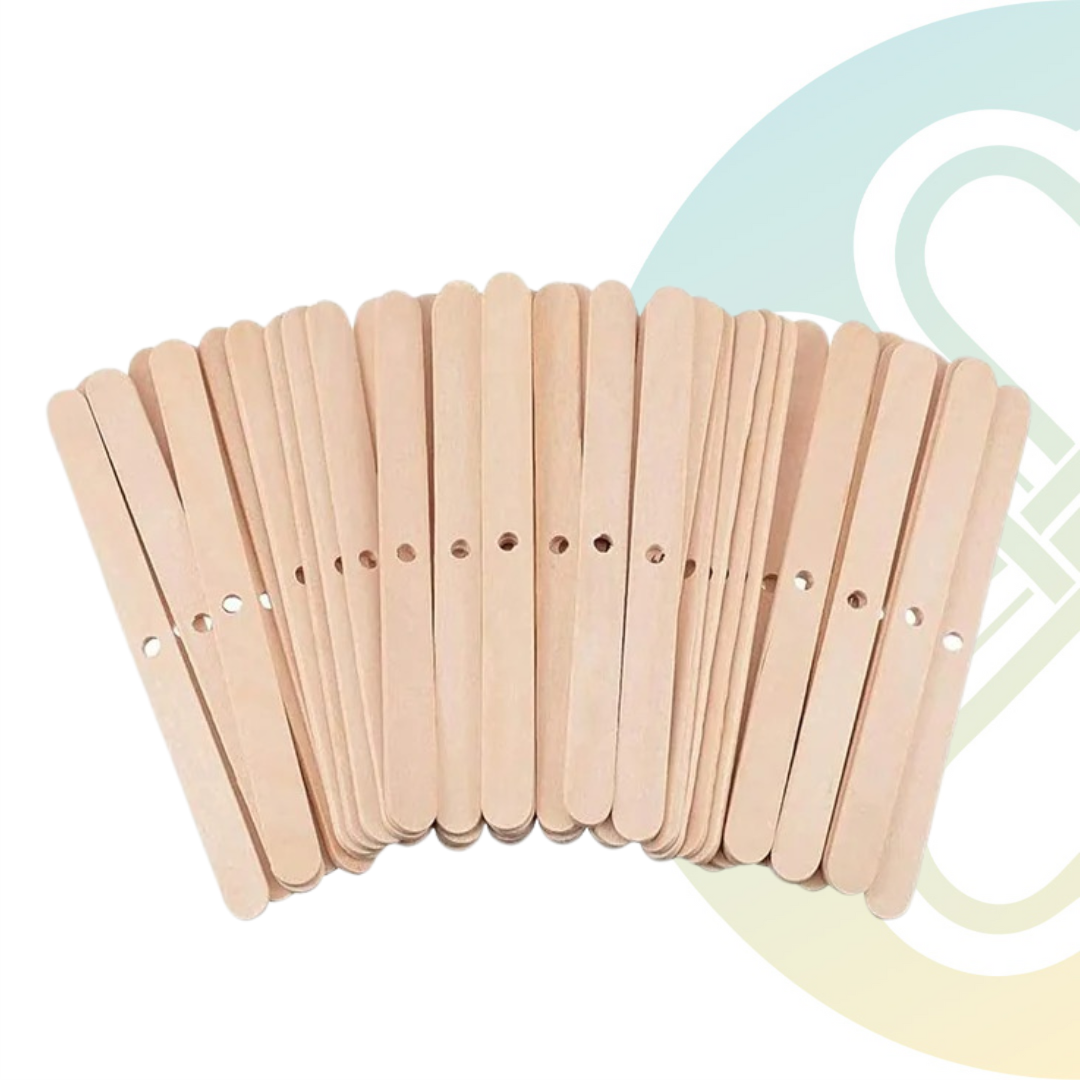 Wooden Wicks with Hole