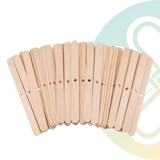 Wooden Wicks with Hole