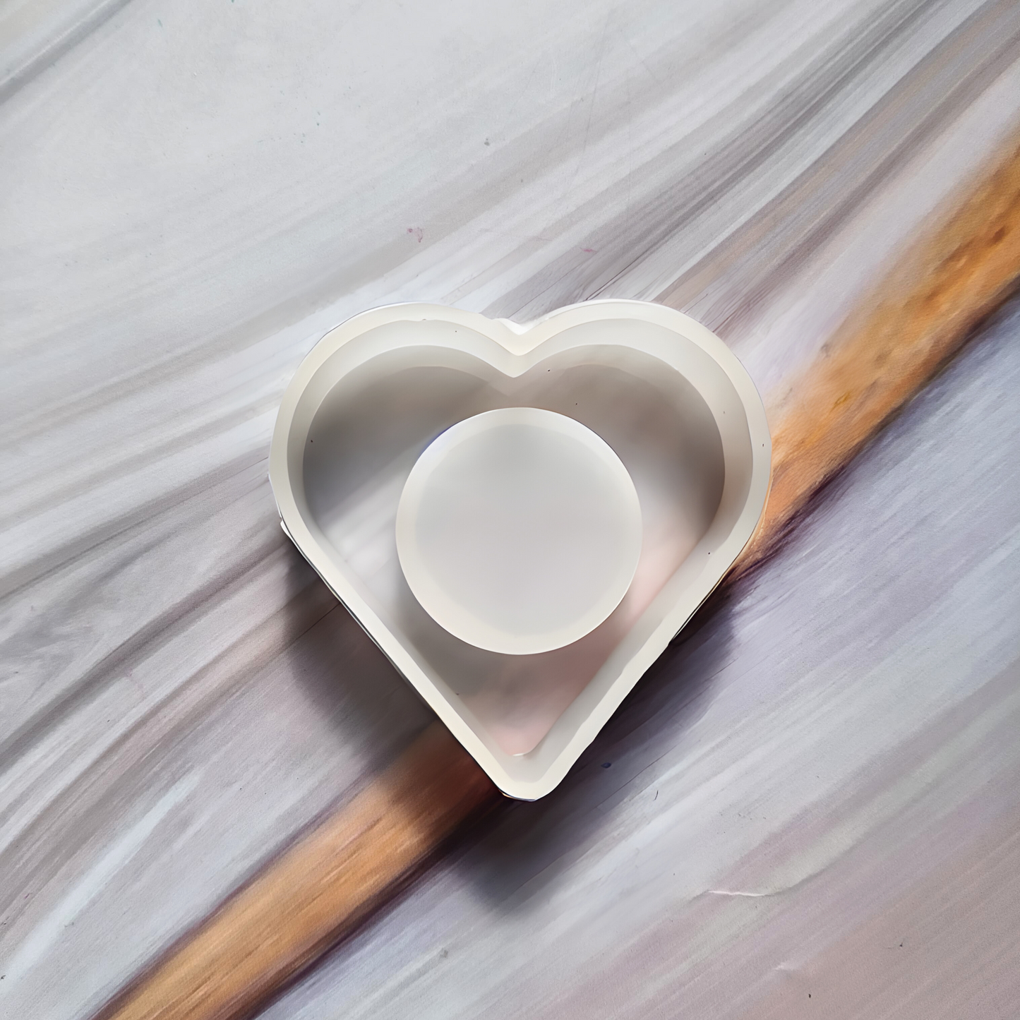 Heart T-light Holder Mold