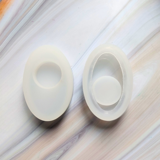 Oval T-Light Holder Mold