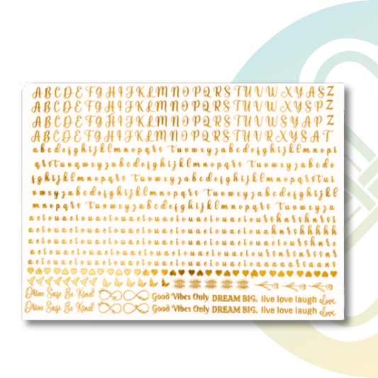 Alphabet Keychain- A5