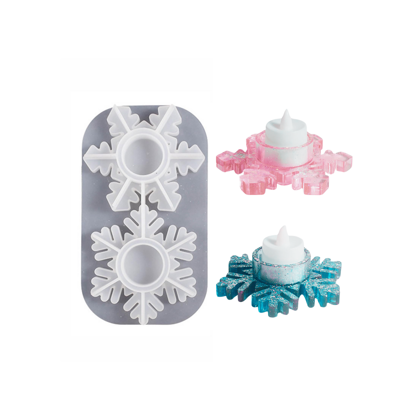 Christmas T-light Holder Mold