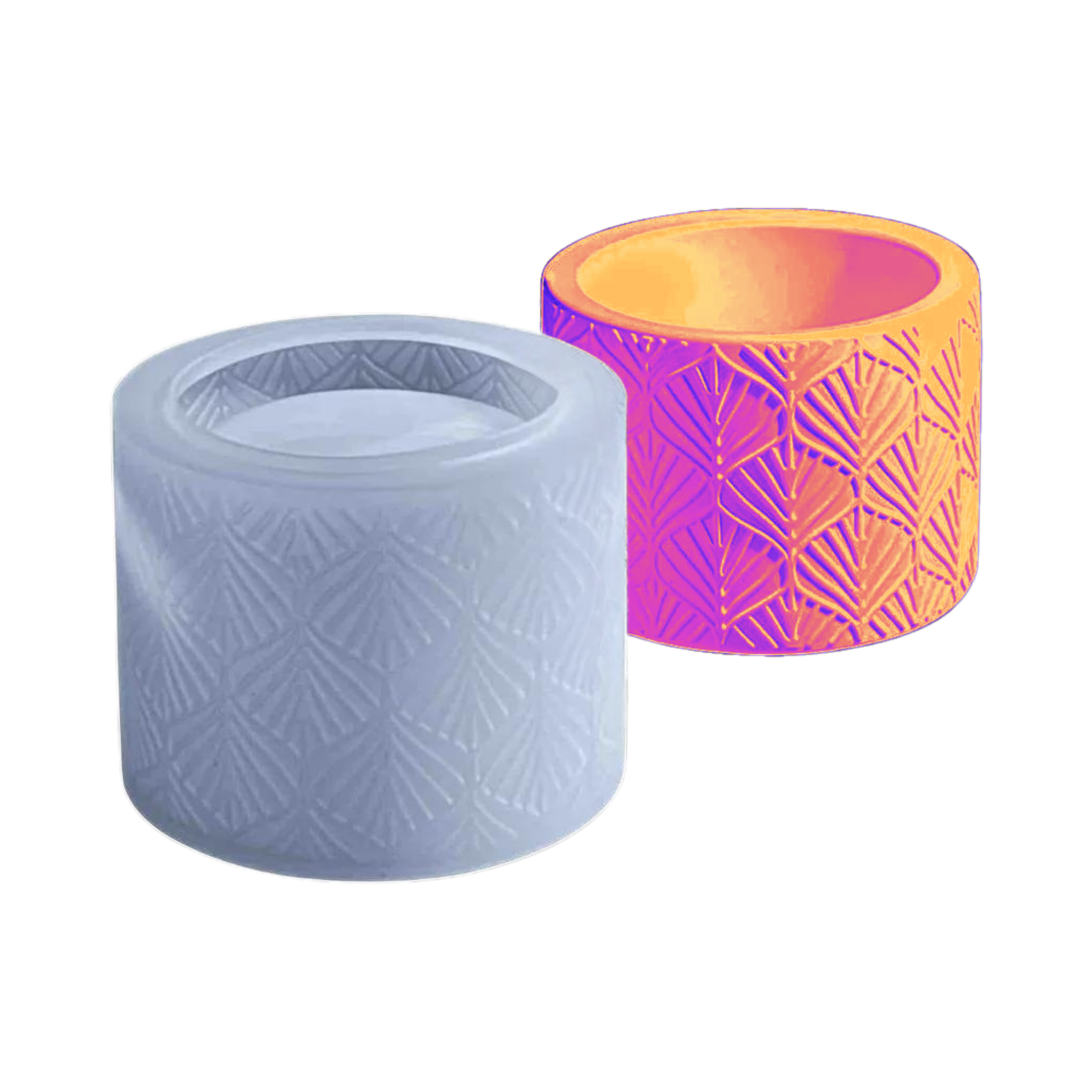 Planter Patterned Mold 2.0 – Joy Art