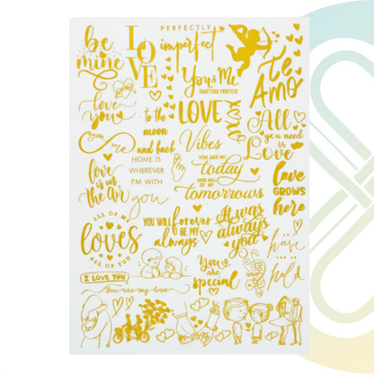 Valentine's Day Joy Art Sticker- A6