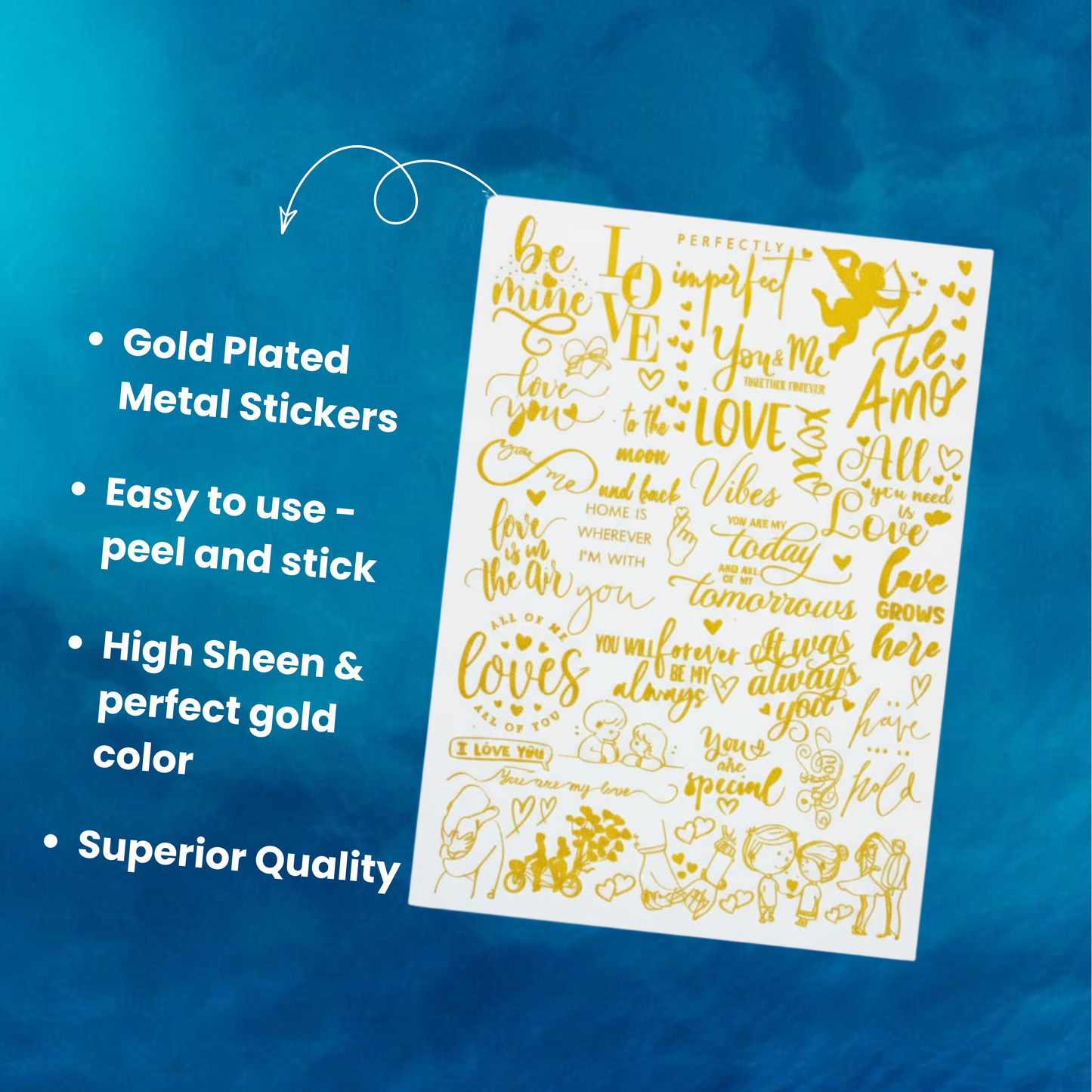 Valentine's Day Joy Art Sticker- A6