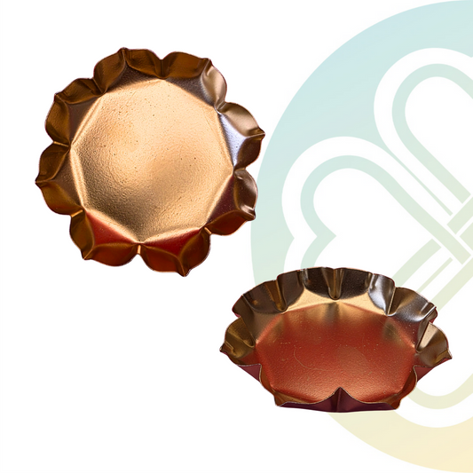 Golden Metal Urli - 4.5 inch