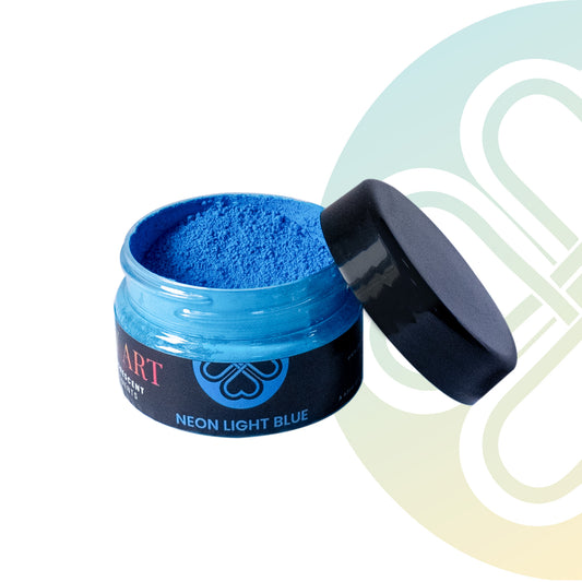 Neon Light Blue - Fluorescent Pigment